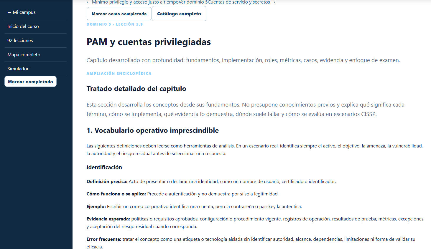 Lección profunda sobre PAM y cuentas privilegiadas